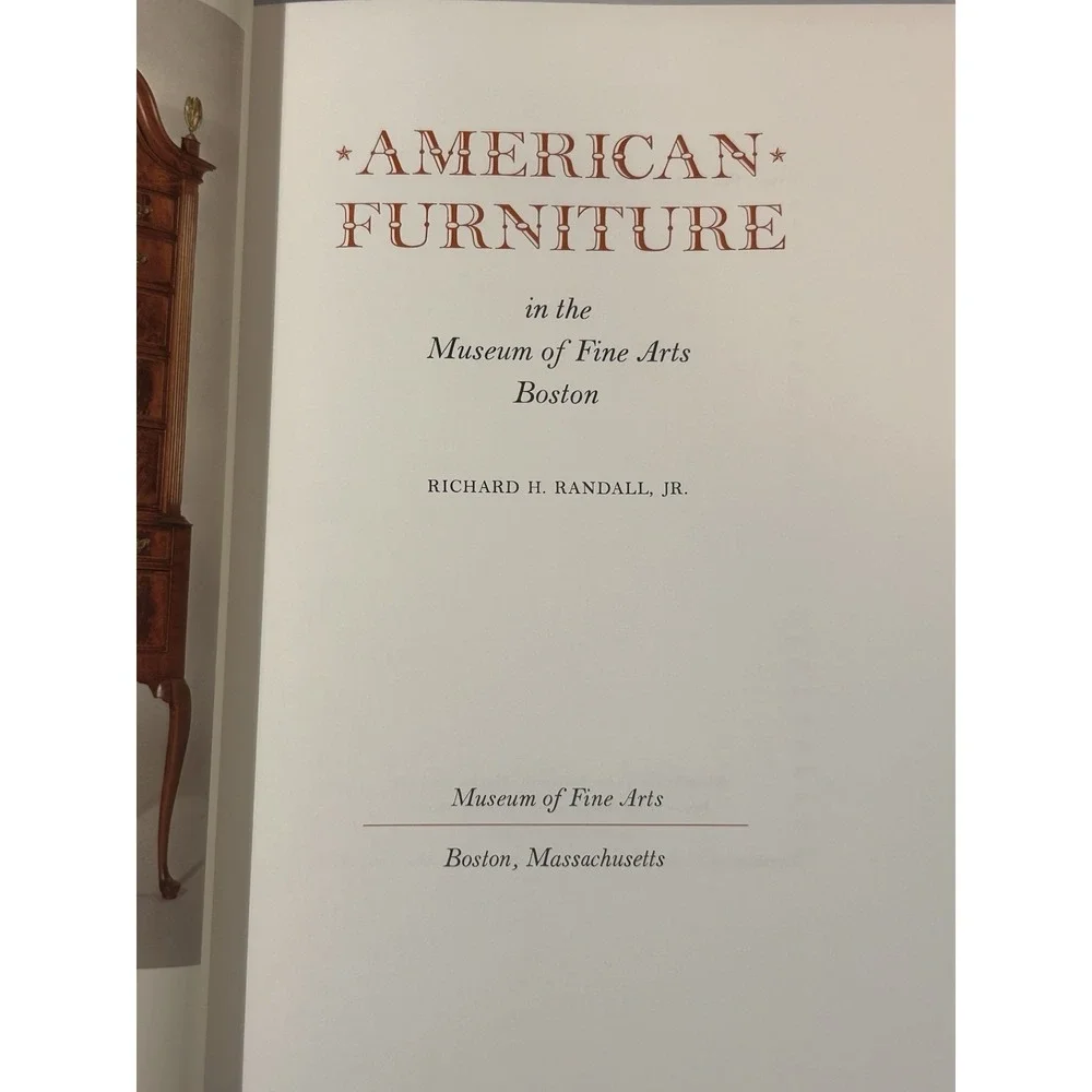 American Furniture in the Museum‎ of Fine Arts, Boston book by Richard H.  Jr.